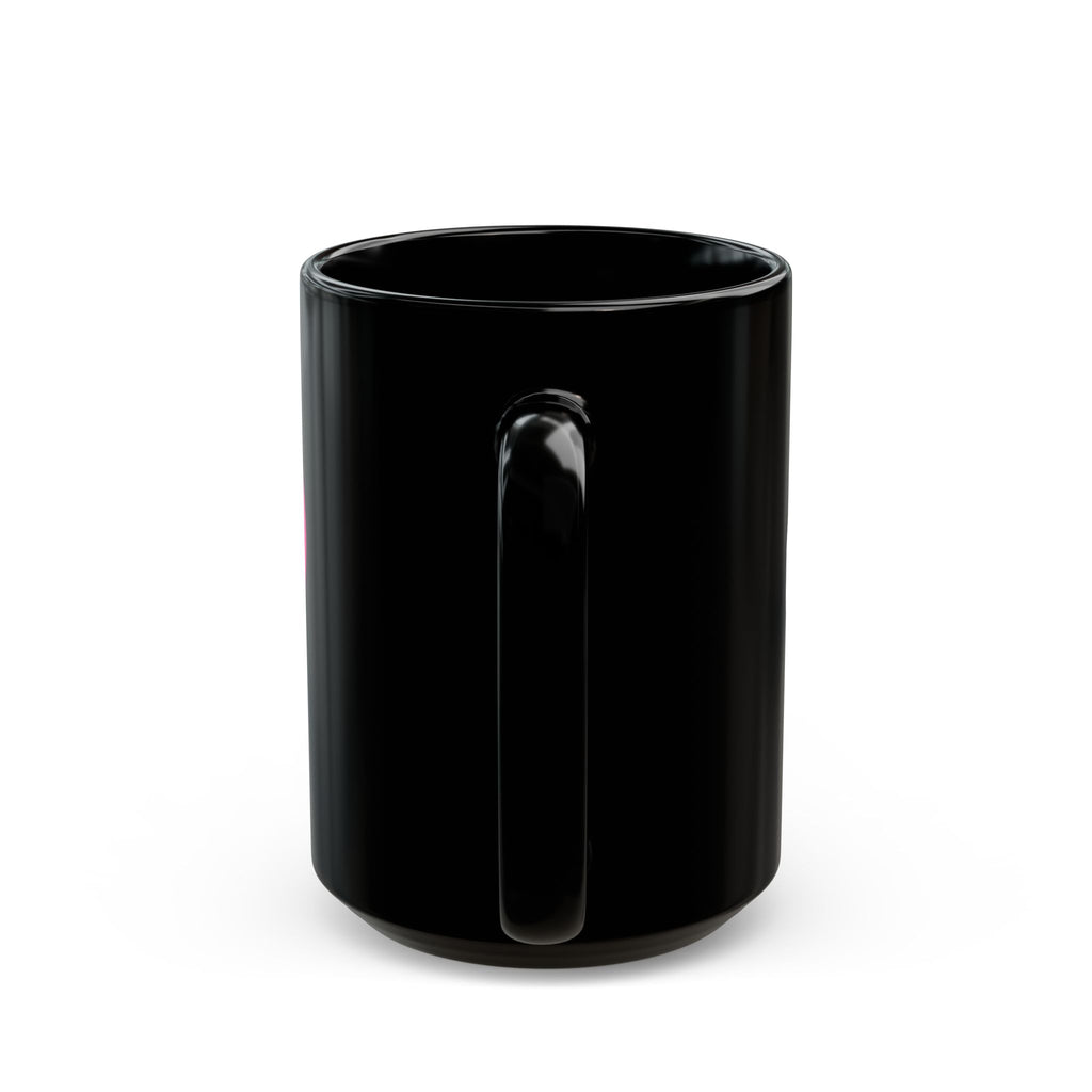 Svart mugg med Gubbkärring Original