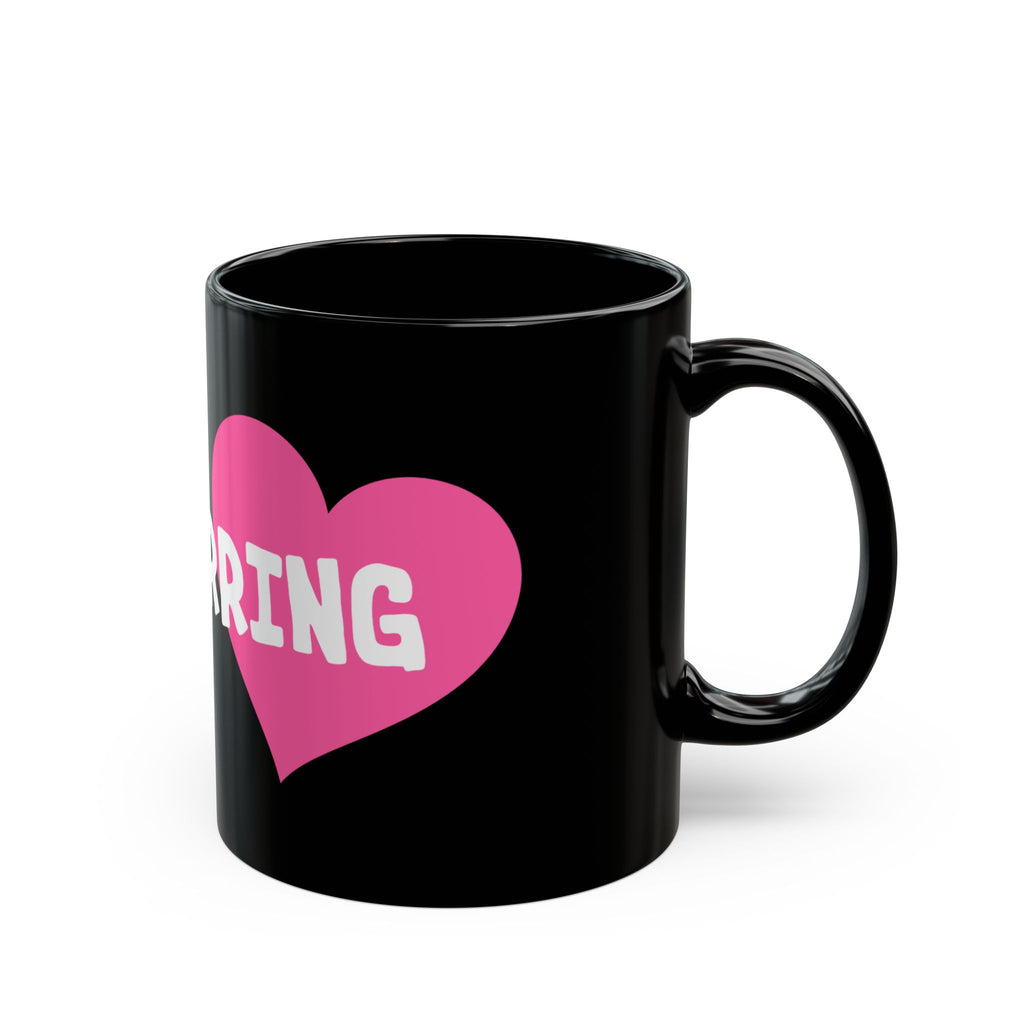 Svart mugg med Gubbkärring Original